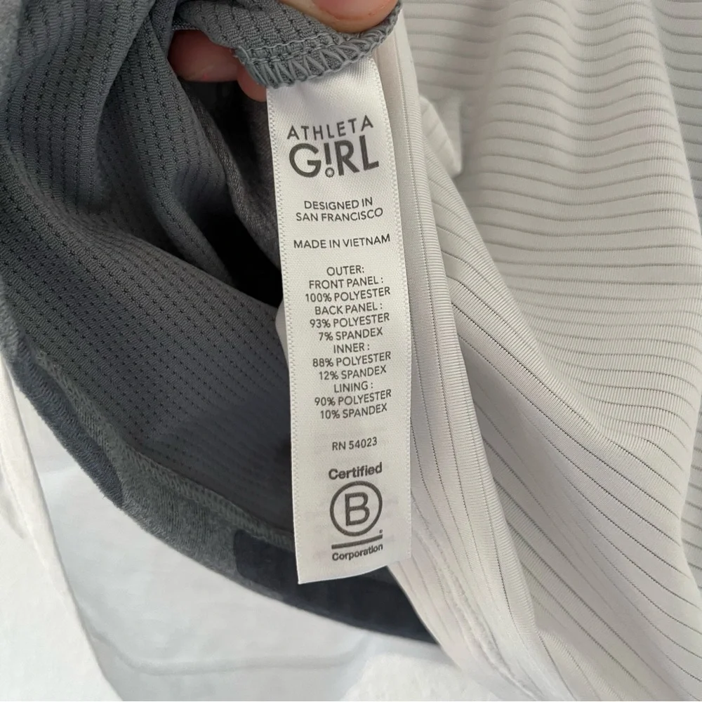 ATHLETA GIRL TIE BREAKER TANK in camo size M 8-10